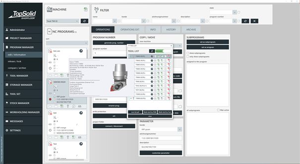 TopSolid’ShopFloor | PROGRAM MANAGER – Automatisch generierte Werkzeugliste anhand des NC-Programms (nicht nur TopSolid Programme!) TopSolid’ShopFloor | PROGRAM MANAGER – Automatisch generierte Werkzeugliste anhand des NC-Programms (nicht nur TopSolid Programme!)