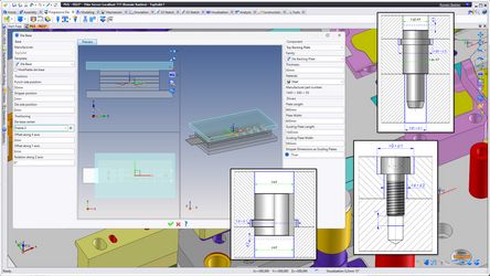 Die Base Wizard en Smart Components in TopSolid'Progress