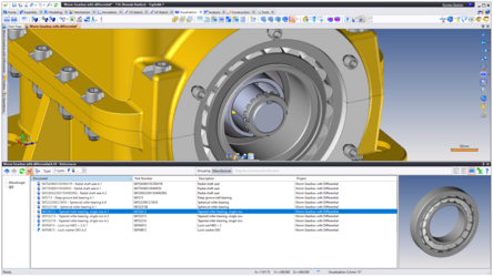 Geïntegreerde PDM CAD-software